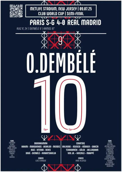 Ousmane Dembélé 2025 : Le Deuxième But - Legendary Goals