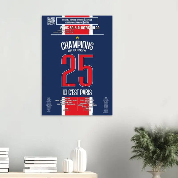 Paris Saint - Germain 2025 : Le Sacre Suprême (V1) - Legendary Goals