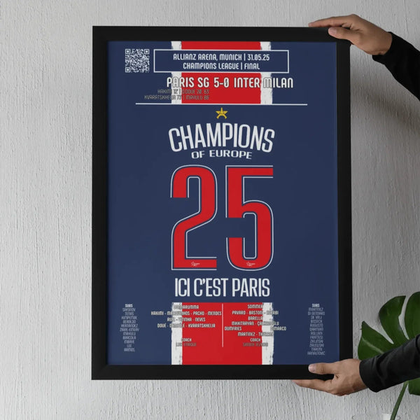 Paris Saint - Germain 2025 : Le Sacre Suprême (V1) - Legendary Goals