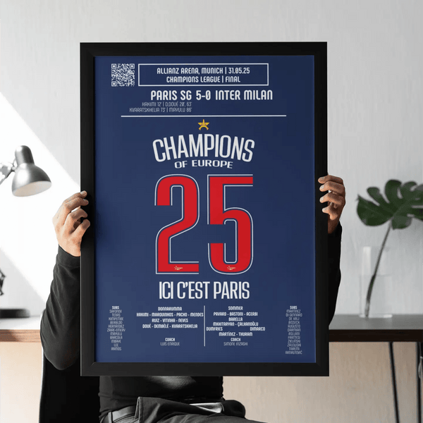 Paris Saint - Germain 2025 : Le Sacre Ultime (V2) - Legendary Goals