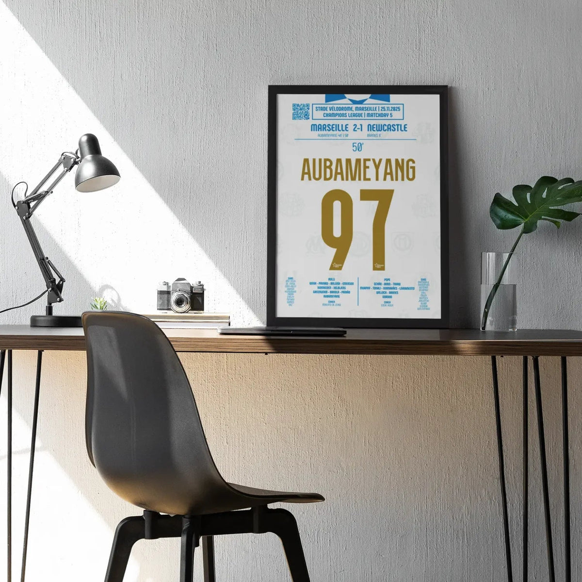 Pierre - Emerick Aubameyang 2025 : But décisif contre Newcastle - Legendary Goals