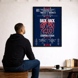 Poster de la victoire du Paris Saint - Germain - PSG vs Arsenal 2026 - Legendary Goals