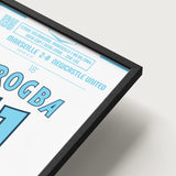 Poster du 1er but de Didier Drogba – OM vs Newcastle 2004 - Legendary Goals