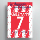 Poster du 2e but d’Antoine Griezmann – OM vs Atlético Madrid 2018 - Legendary Goals