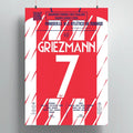 Poster du 2e but d’Antoine Griezmann – OM vs Atlético Madrid 2018 - Legendary Goals