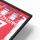 Poster du 2e but d’Antoine Griezmann – OM vs Atlético Madrid 2018 - Legendary Goals