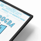 Poster du 2e but de Didier Drogba – OM vs Newcastle 2004 - Legendary Goals