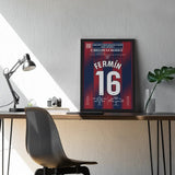 Poster du 2e but de Fermín – Barcelone vs Valence 2025 - Legendary Goals