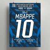 Poster du 2e but de Kylian Mbappé - France vs Sénégal 2026 - Legendary Goals