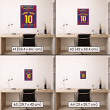 Poster du 2e but de Lamine Yamal - Barcelone vs Villarreal 2026 - Legendary Goals