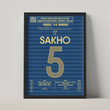 Poster du 2e but de Mamadou Sakho - France vs Ukraine 2013 - Legendary Goals
