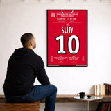 Poster du 2e but de Naïm Sliti - Dijon vs Lens 2019 - Legendary Goals