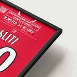 Poster du 2e but de Naïm Sliti - Dijon vs Lens 2019 - Legendary Goals