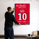 Poster du 2e but de Naïm Sliti - Dijon vs Lens 2019 - Legendary Goals