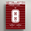 Poster du 3e but de Tony Kurbos - FC Barcelone vs FC Metz 1984 - Legendary Goals