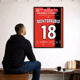 Poster du 3e but d’Olivier Monterrubio - Rennes vs Monaco 2001 - Legendary Goals
