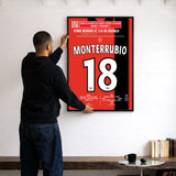 Poster du 3e but d’Olivier Monterrubio - Rennes vs Monaco 2001 - Legendary Goals
