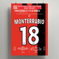 Poster du 3e but d’Olivier Monterrubio - Rennes vs Monaco 2001 - Legendary Goals