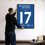 Poster du 4e but de Just Fontaine - France vs Allemagne de l’Ouest 1958 - Legendary Goals