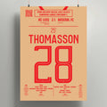 Poster du but d’Adrien Thomasson - Lens vs Arsenal 2023 - Legendary Goals