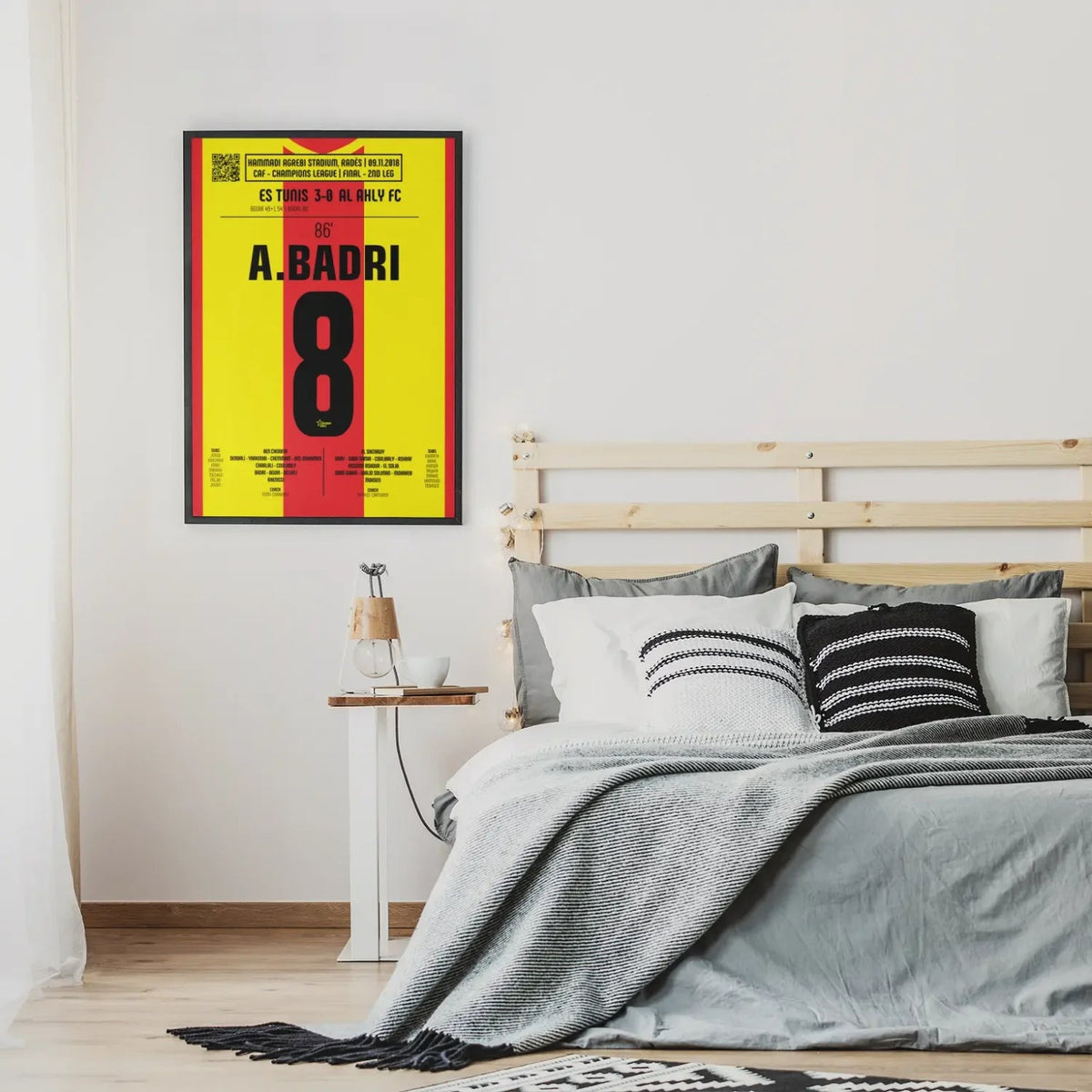 Poster du but d’Anice Badri – Espérance de Tunis vs Al Ahly 2018 - Legendary Goals