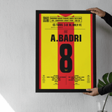 Poster du but d’Anice Badri – Espérance de Tunis vs Al Ahly 2018 - Legendary Goals