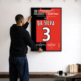 Poster du but de Damien Da Silva - Rennes vs ASSE 2019 - Legendary Goals