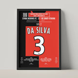 Poster du but de Damien Da Silva - Rennes vs ASSE 2019 - Legendary Goals