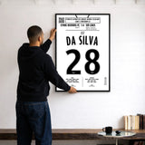 Poster du but de Damien Da Silva - Rennes vs Caen 2015 - Legendary Goals