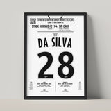 Poster du but de Damien Da Silva - Rennes vs Caen 2015 - Legendary Goals