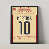 Poster du but de Daniel Moreira – Lens vs Milan 2002 - Legendary Goals