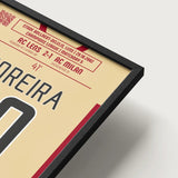 Poster du but de Daniel Moreira – Lens vs Milan 2002 - Legendary Goals