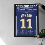 Poster du but de Dimitri Liénard – Strasbourg vs Lyon 2018 - Legendary Goals