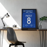 Poster du but de Dimitri Payet – France vs Roumanie 2016 - Legendary Goals