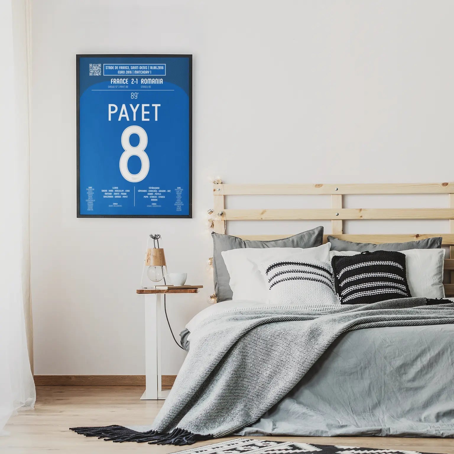 Poster du but de Dimitri Payet – France vs Roumanie 2016 - Legendary Goals