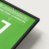 Poster du but de Dominique Rocheteau – Saint - Étienne vs Dynamo Kiev 1976 - Legendary Goals