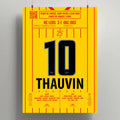 Poster du but de Florian Thauvin - Lens vs Nice 2026 - Legendary Goals