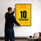Poster du but de Florian Thauvin - Lens vs Nice 2026 - Legendary Goals