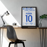 Poster du but de Gaëtan Perrin – Auxerre vs AS Saint - Étienne 2022 - Legendary Goals