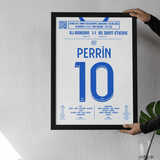 Poster du but de Gaëtan Perrin – Auxerre vs AS Saint - Étienne 2022 - Legendary Goals