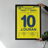 Poster du but de Jhon Durán – Beşiktaş vs Fenerbahçe 2025 - Legendary Goals