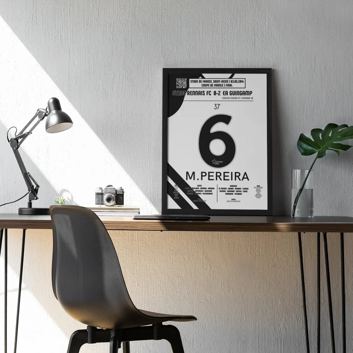 Poster du but de Jonathan Martins Pereira – Rennes vs Guingamp 2014 - Legendary Goals