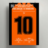 Poster du but de José Souto – Laval vs Dynamo Kiev 1983 - Legendary Goals