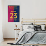 Poster du but de Jules Koundé – Barcelona vs Real Madrid 2025 - Legendary Goals