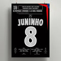 Poster du but de Juninho – Lyon vs Real Madrid 2005 - Legendary Goals