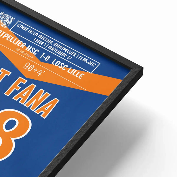 Poster du but de Karim Aït - Fana – Montpellier vs Lille 2012 - Legendary Goals