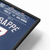 Poster du but de Kylian Mbappé – PSG vs Real Madrid 2022 - Legendary Goals