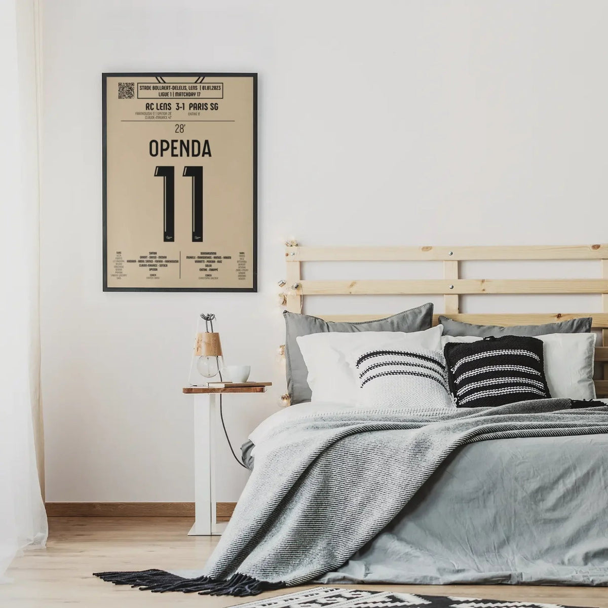 Poster du but de Loïs Openda – Lens vs Paris SG 2023 - Legendary Goals