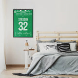 Poster du but de Lucas Stassin – AS Saint - Étienne vs Olympique Lyonnais 2025 - Legendary Goals