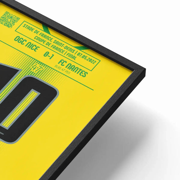 Poster du but de Ludovic Blas – Nantes vs Nice 2022 - Legendary Goals